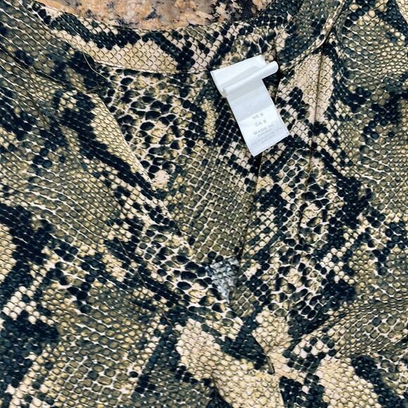 H&M Green Snake Print Tunic - Picture 4 of 6